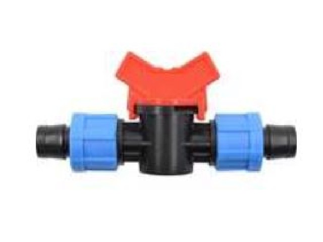 Кран для соединения капельной ленты